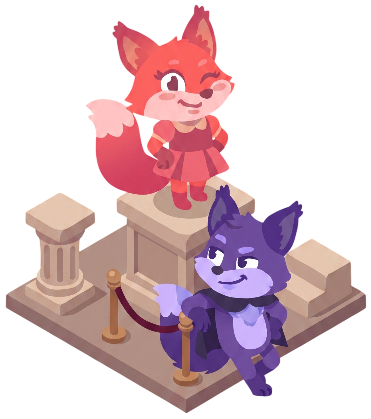 Huntzu match illustration